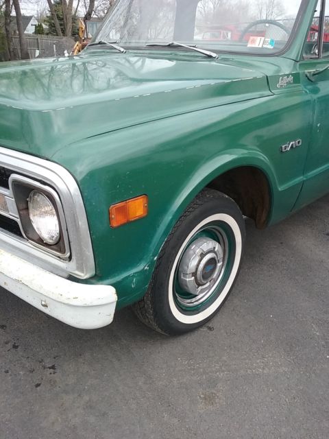 1969 Green Chevrolet C-10 Standard Cab Pickup