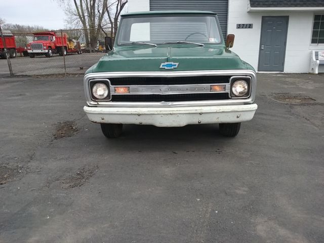 1969 Green Chevrolet C-10 Standard Cab Pickup