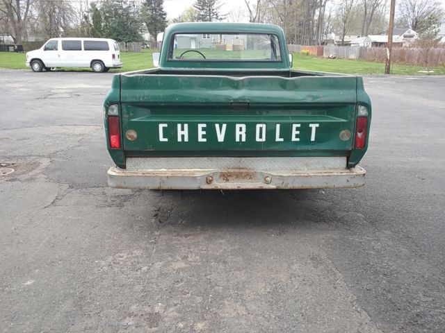 1969 Green Chevrolet C-10 Standard Cab Pickup
