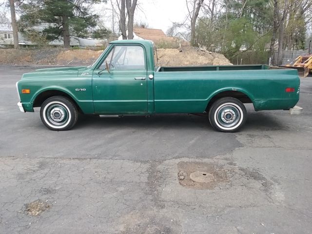 1969 Green Chevrolet C-10 Standard Cab Pickup