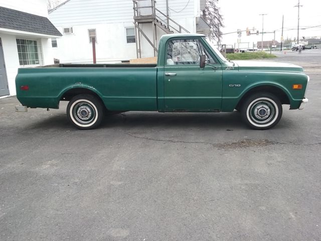 1969 Green Chevrolet C-10 Standard Cab Pickup