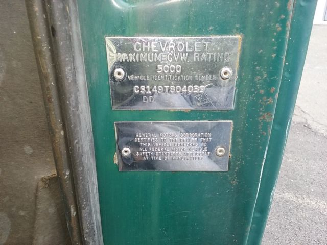 1969 Green Chevrolet C-10 Standard Cab Pickup