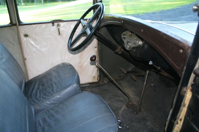 1931 Black Ford Model A Sedan