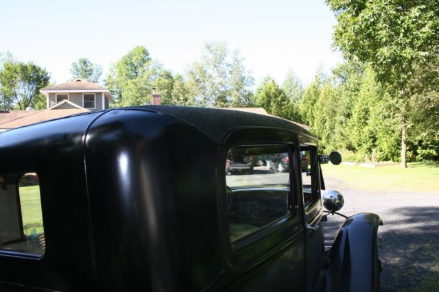 1931 Black Ford Model A Sedan