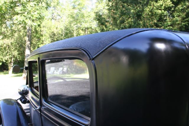 1931 Black Ford Model A Sedan