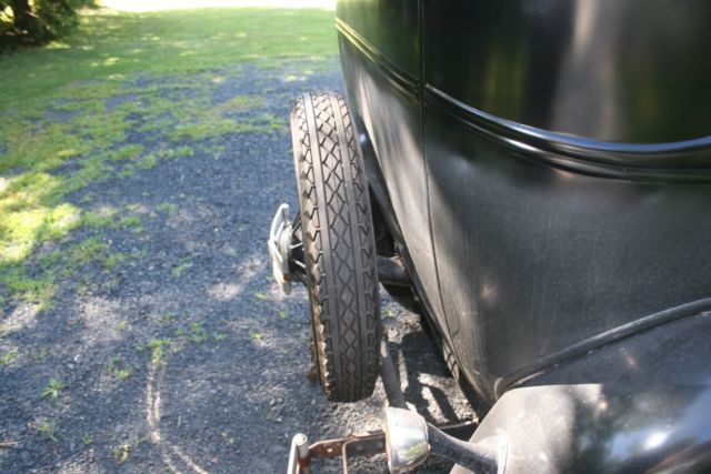1931 Black Ford Model A Sedan