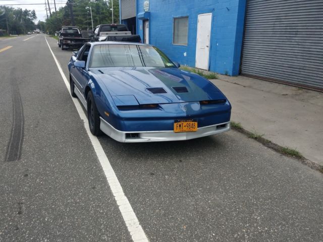 1987 Blue Pontiac Trans Am Coupe