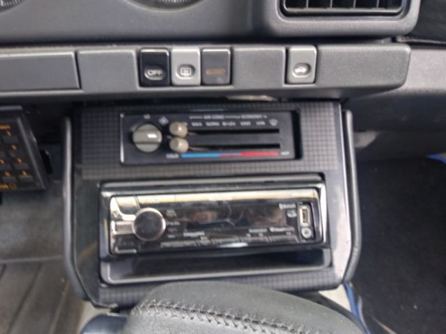 1987 Blue Pontiac Trans Am Coupe