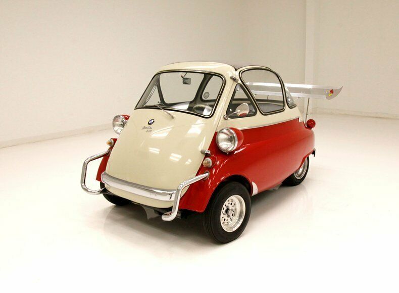1956 Red BMW Isetta Coupe