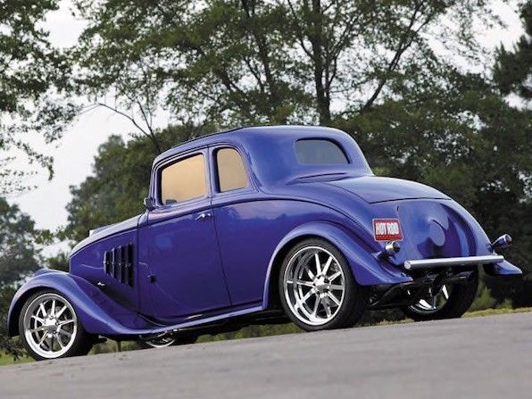 1933 Blue Willys Model 77 Coupe