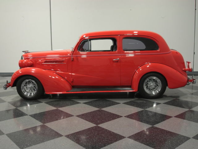1937 Red Chevrolet Sedan Sedan