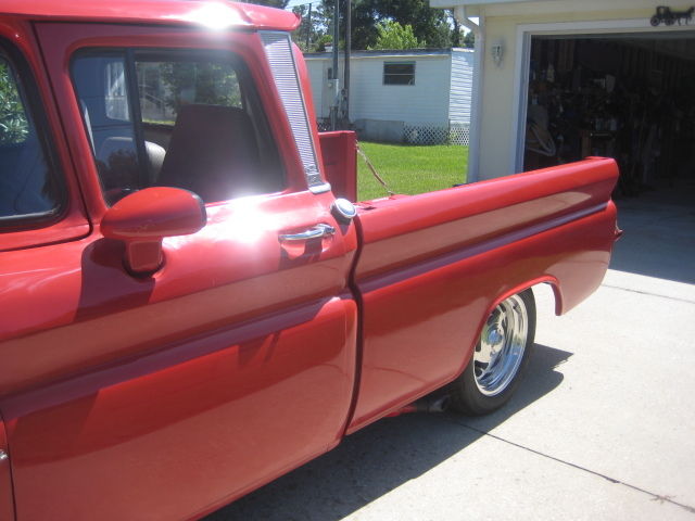 1960 CORVETTE RED Chevrolet C-10 PICKUP