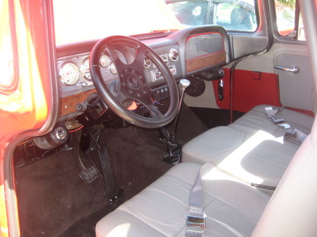 1960 CORVETTE RED Chevrolet C-10 PICKUP