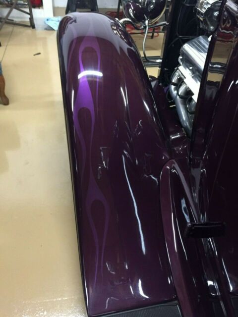 1930 Purple Ford Model A Convertible