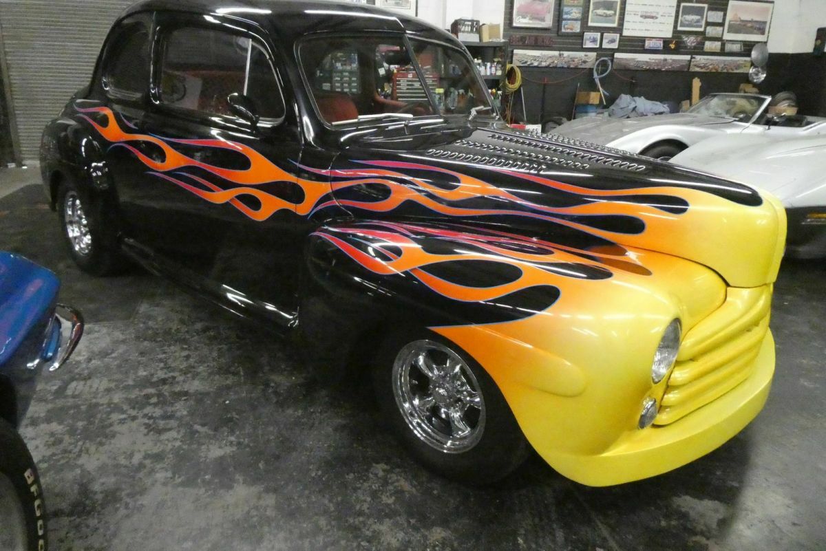 1947 Black Ford ALL STEEL Coupe