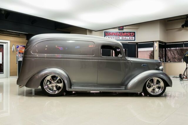 1937 Silver Chevrolet Panel Truck SUV