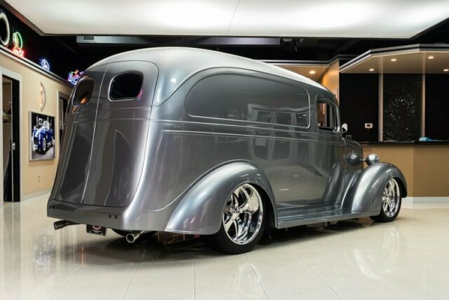 1937 Silver Chevrolet Panel Truck SUV