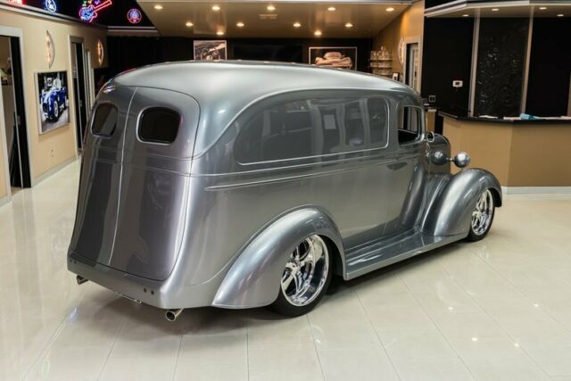 1937 Silver Chevrolet Panel Truck SUV