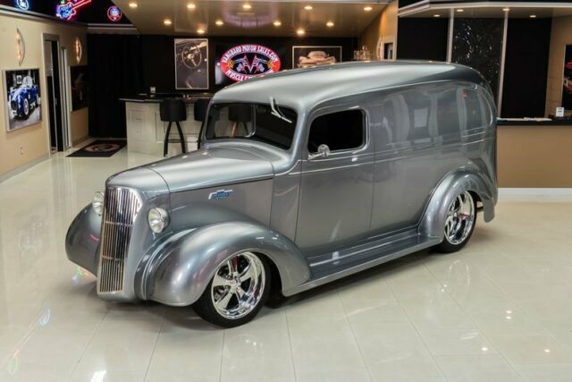 1937 Silver Chevrolet Panel Truck SUV