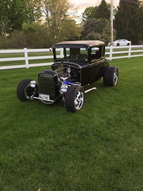 1931 BLACK Ford Model A Coupe