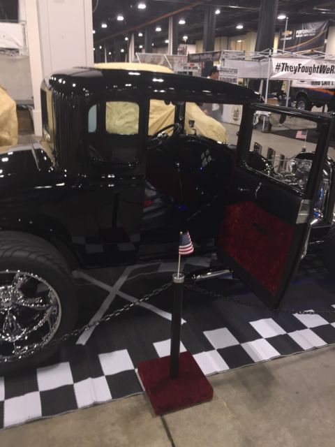 1931 BLACK Ford Model A Coupe