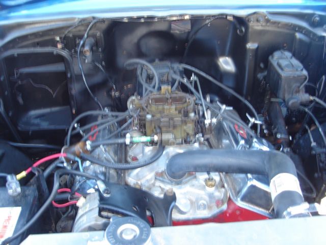 1957 Blue Chevrolet Bel Air/150/210 Sedan