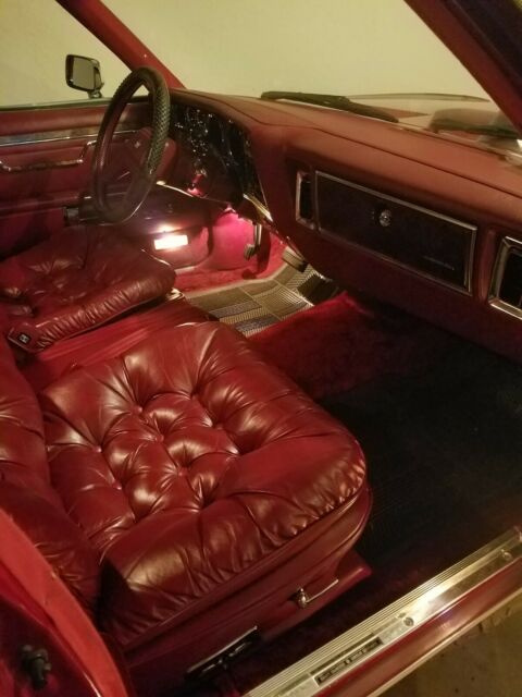 1985 Magenta Chrysler Fifth Avenue Sedan