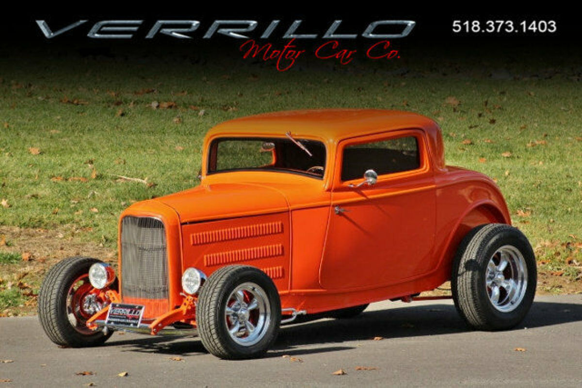 1932 Orange Ford Coupe Coupe