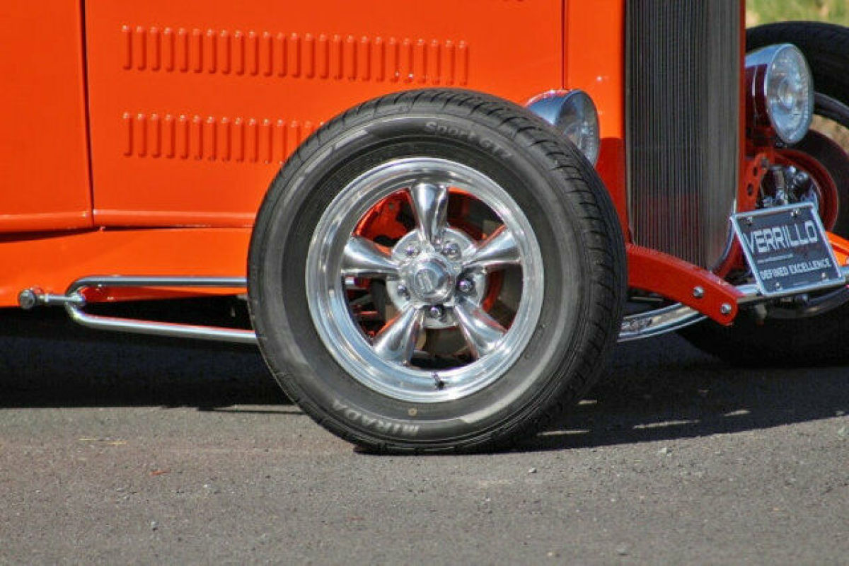 1932 Orange Ford Coupe Coupe