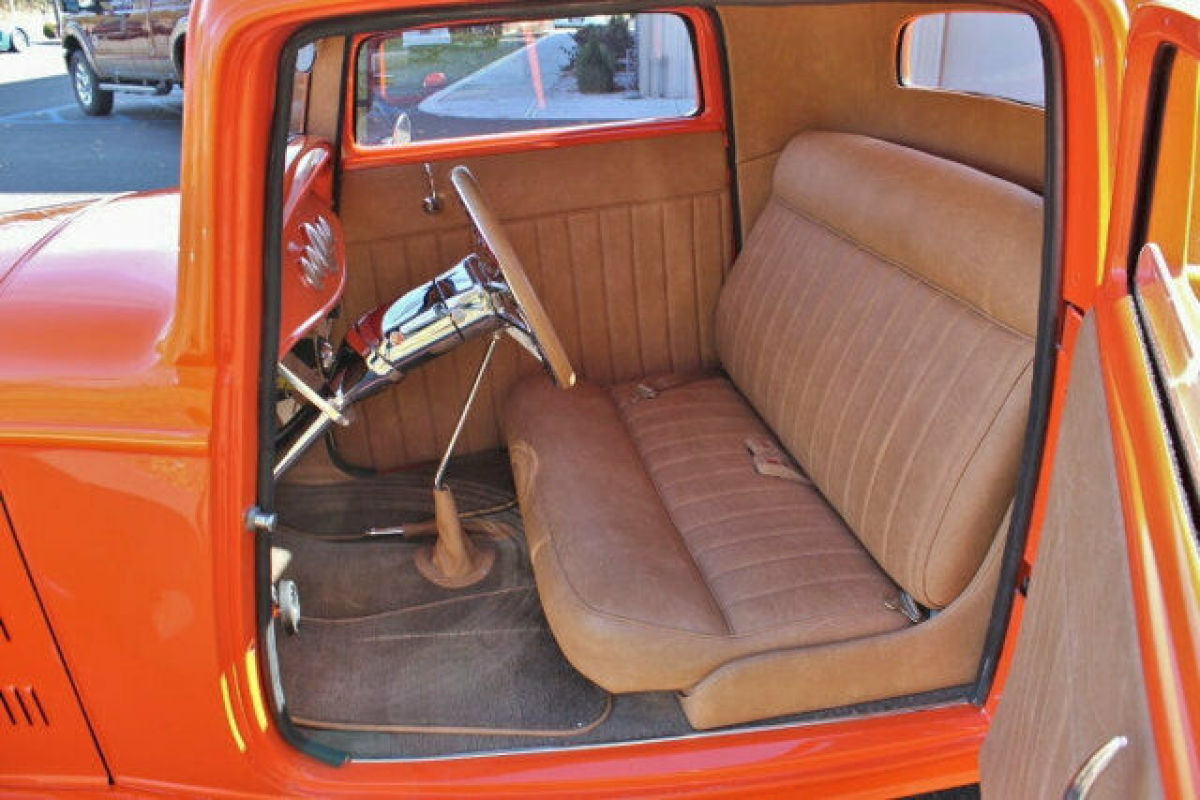 1932 Orange Ford Coupe Coupe