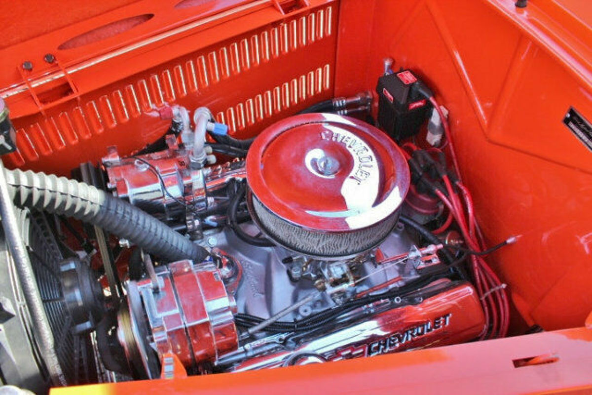 1932 Orange Ford Coupe Coupe