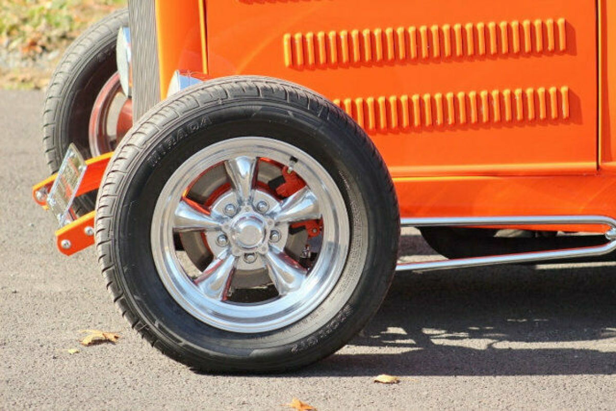 1932 Orange Ford Coupe Coupe
