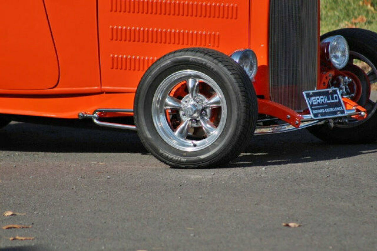 1932 Orange Ford Coupe Coupe