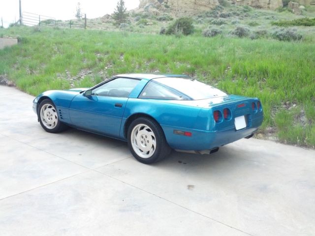 1994 Blue Chevrolet Corvette