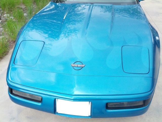 1994 Blue Chevrolet Corvette