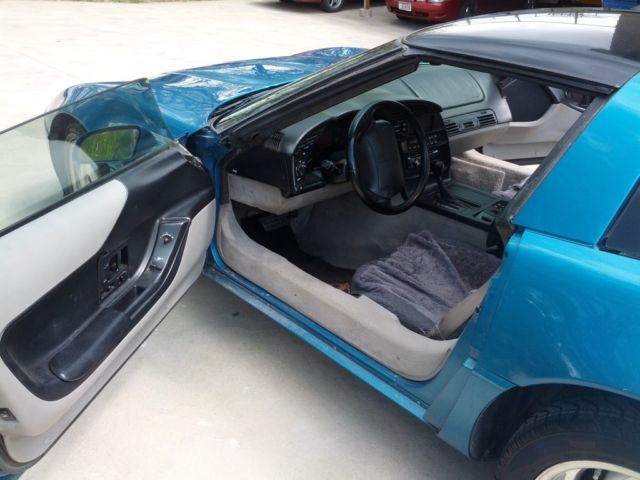 1994 Blue Chevrolet Corvette