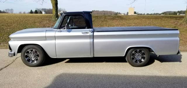  Silver Chevrolet C-10 Long Bed Fleetside