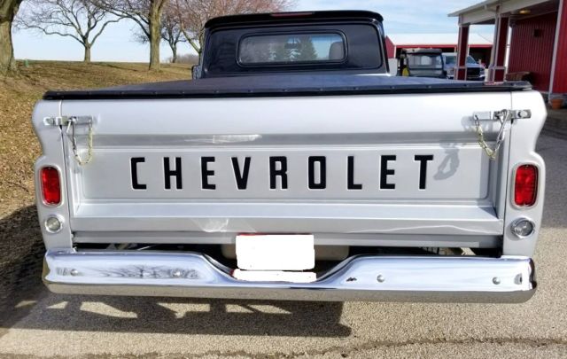  Silver Chevrolet C-10 Long Bed Fleetside
