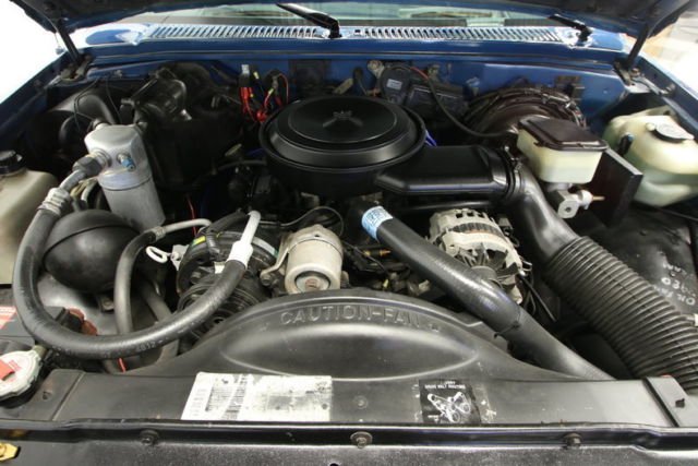 1992 Blue Chevrolet S-10 Pickup (Truck)