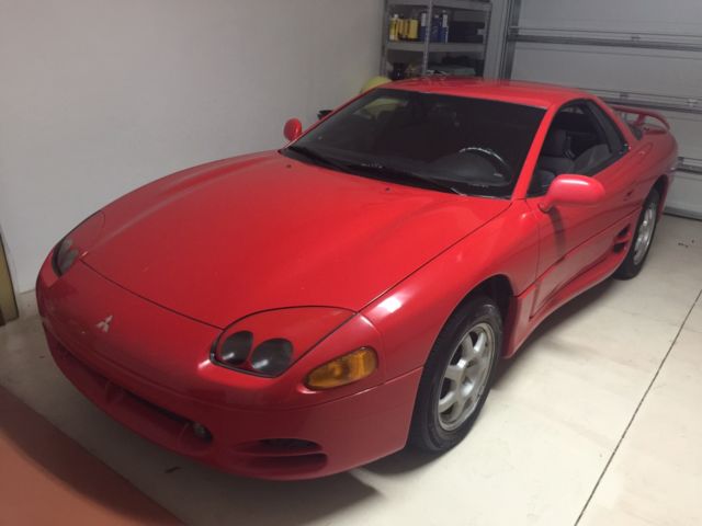 19940000 Red Mitsubishi 3000GT Coupe