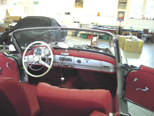 1956 Gray Mercedes-Benz SL-Class Convertible