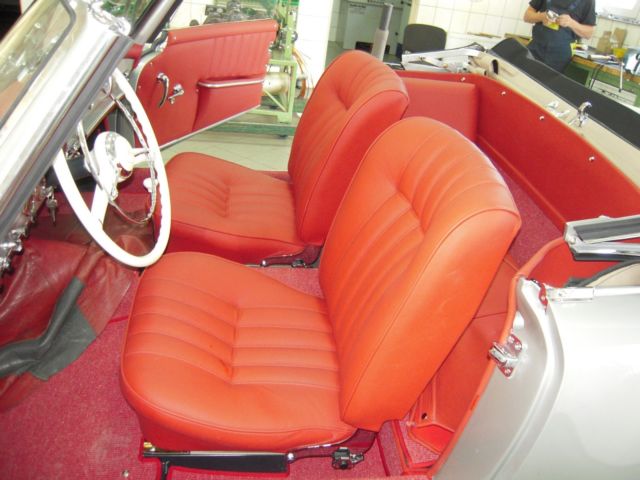 1956 Gray Mercedes-Benz SL-Class Convertible