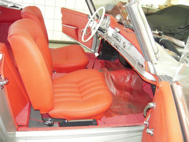 1956 Gray Mercedes-Benz SL-Class Convertible