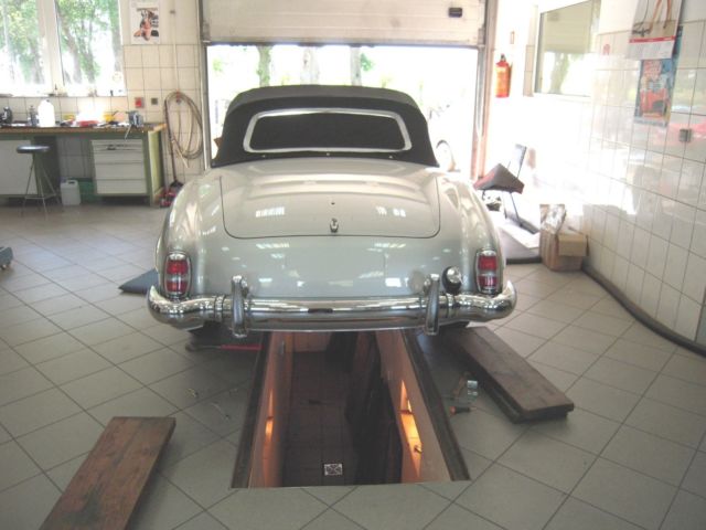 1956 Gray Mercedes-Benz SL-Class Convertible