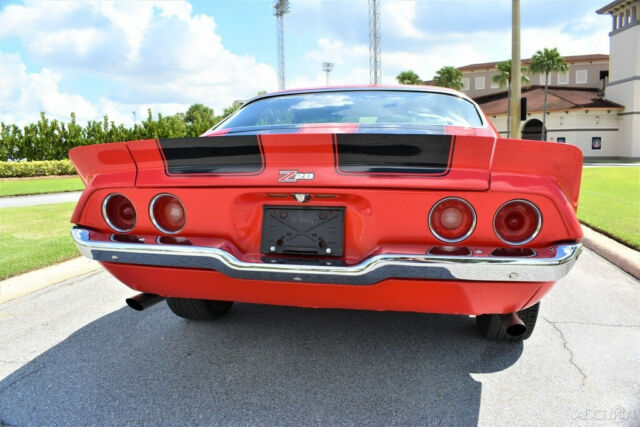 1973 Red Chevrolet Camaro Coupe