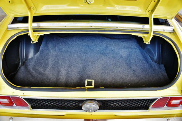 1973 Yellow Ford Mustang Coupe