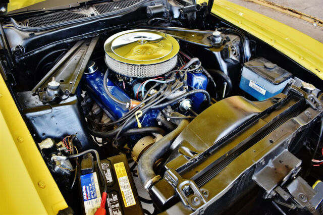 1973 Yellow Ford Mustang Coupe