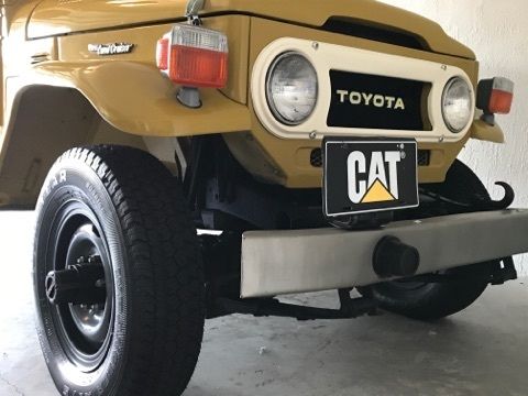 1976 Mustard Yellow Toyota Land Cruiser SUV
