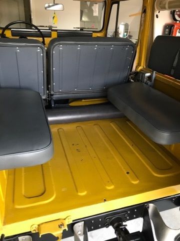 1976 Mustard Yellow Toyota Land Cruiser SUV