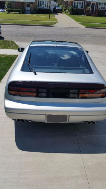 1991 Silver Nissan 300ZX Coupe